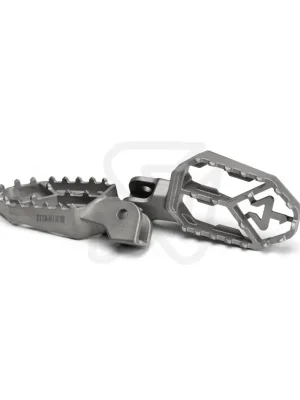 Akrapovic Adventure - Fußrasten SET ABE Titan FAHRER passend für BMW R 1300 GS / Adventure - Modelle (2024-2025) Markenware