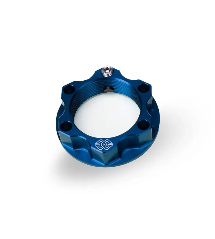 Knallerangebot Gilles Sicherheitsmutter ACMA - KIT M28x1,0 Aluminium Blau