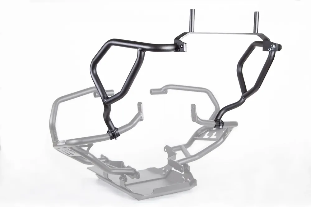 Saisonangebot Outback Motortek Oberer Sturzbügel Weiss passend für BMW R 1250 GS - Modelle (2019-2023)