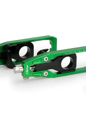 Top-Seller PUIG Kettenspanner grün passend für Aprilia RSV4 R & Tuono V4R - Modelle (2011-2014)