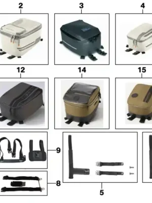 BMW Motorrad Anbindung Tankrucksack K02 K03 Preiswert