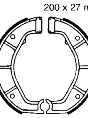 Bremsbacken ohne Feder EBC 859 (1 Satz) Aktuell