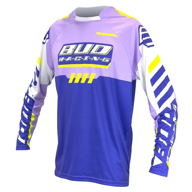 Jersey BUD Paddock Morados / Amarillo Fluo Preisreduziert