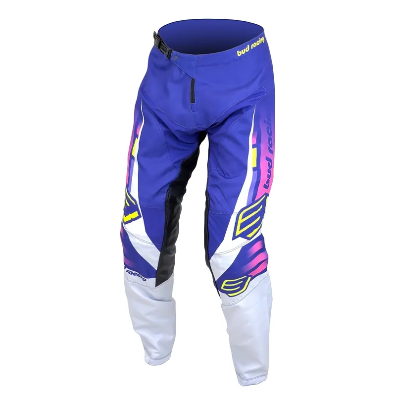 Pantaloni "B" Gp Champion‘s Viola / Bianco / Rosa fluo / Giallo fluo Highlight