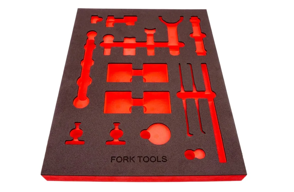 Super-Preis Inserto de espuma para S-TECH Fork Tools 580 x 450 mm - vacío