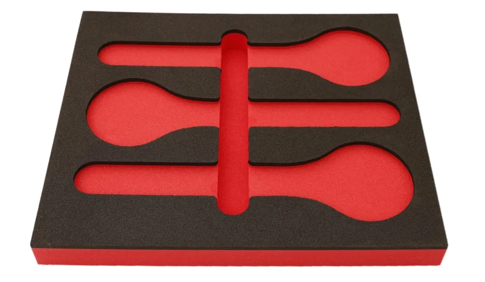 Heißes Angebot Foam insert for S-TECH fork cover wrench 300 x 250 mm - empty