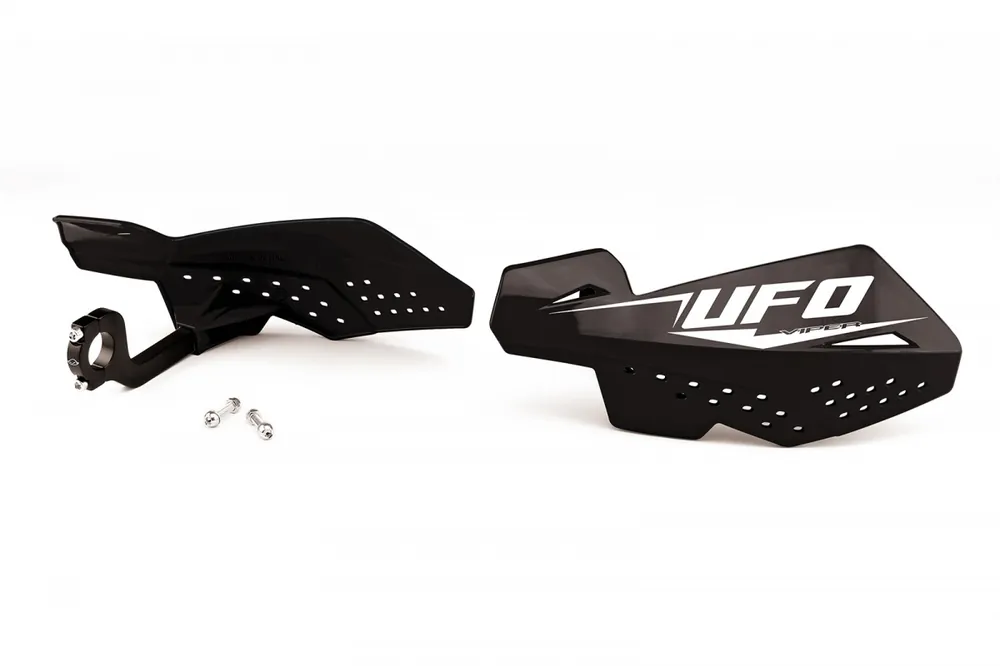 Protectores de manos UFO VIPER, negros Preisreduziert