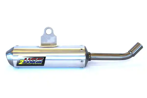 Solange Der Vorrat Reicht Silencieux arrière HGS SX85/TC85 argent (2018-2024)