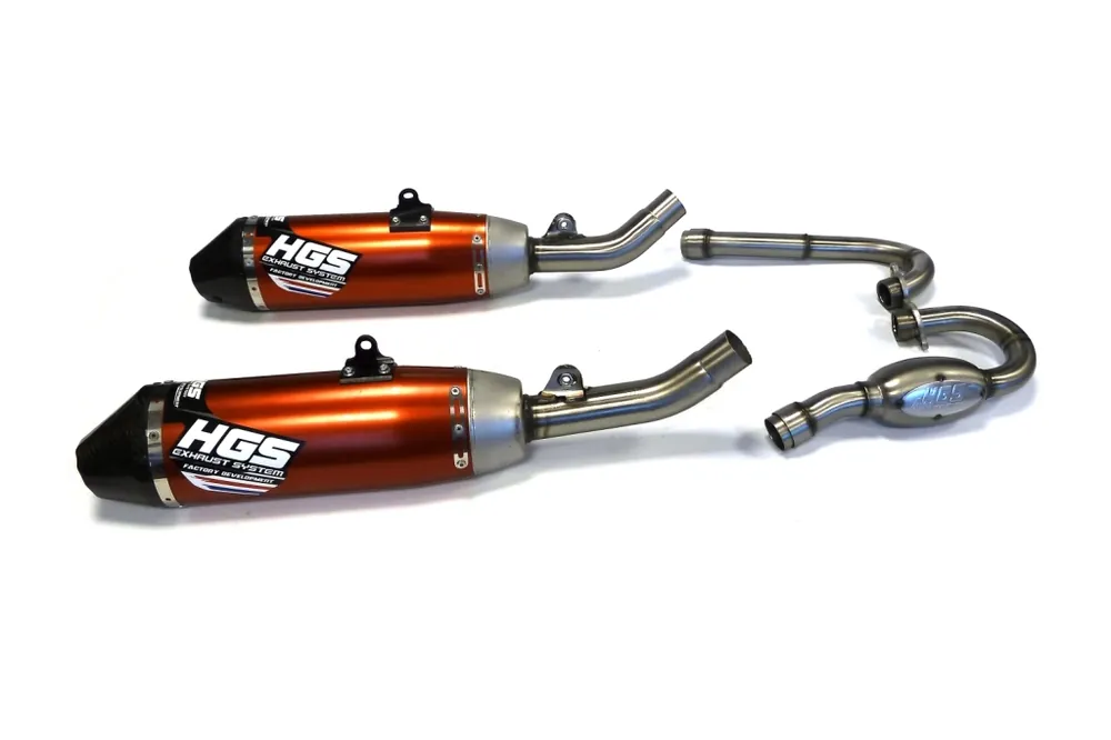 HGS Auspuffanlage rot CRF250 2018- Schnäppchen