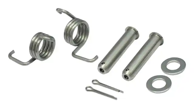 Letzte Chance Conjunto de parafusos e molas S-TECH para apoios de pés para KTM/HVA