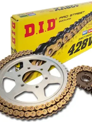 Zertifiziert DID Kettensatz Stahl Yamaha DT 175 (CT1) Bj.1975